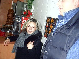 Unser Silvestermenue: Döner und Hamburger!