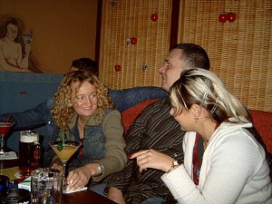 Warten auf 24:00 Uhr Bastel, Jana, Mattscher und IIona