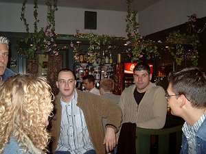 Restaurant der Pension UNO in Hradec Kralove